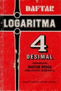 DAFTAR LOGARITMA 4 DESIMAL DENGAN DAFTAR BUNGA DELAPAN DESIMAL
