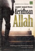 LANGKAH-LANGKAH MENUJU KERIDHOAN  ALLAH Terjemahan Kitab Risalatul Muawanah