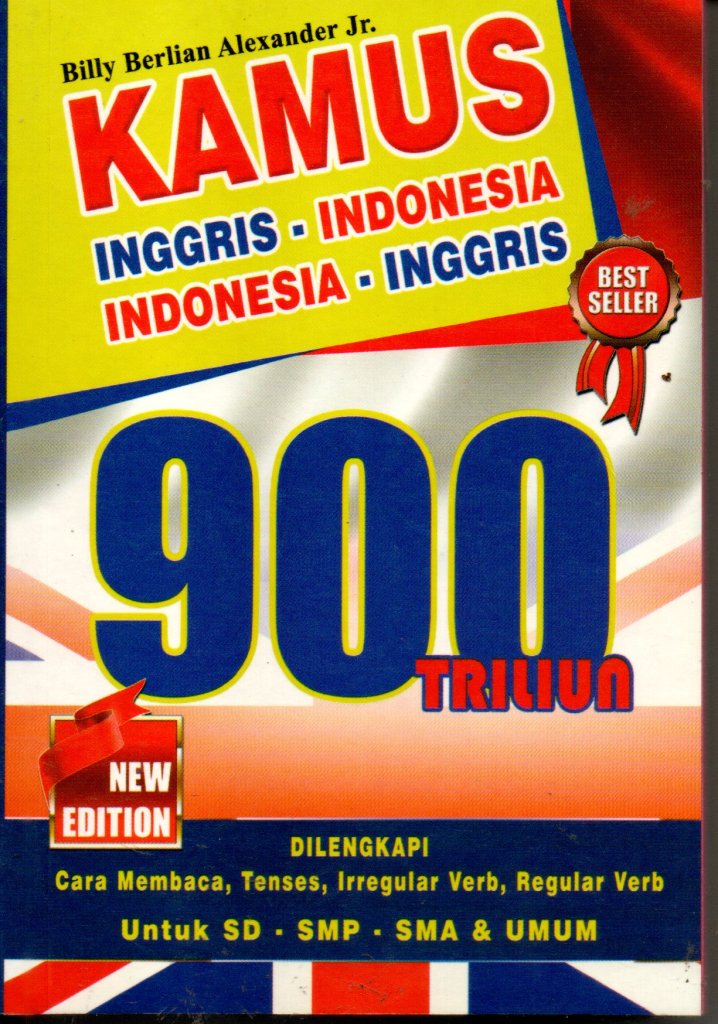 KAMUS INGGRIS-INDONESIA 900 TRILIUN