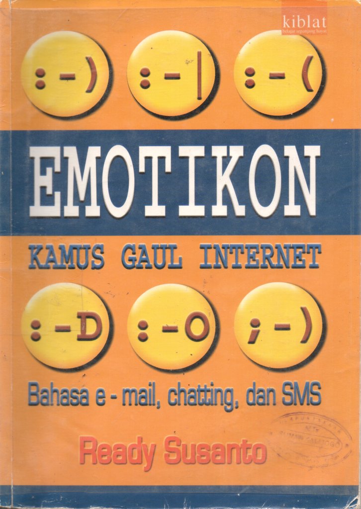 EMOTIKON KAMUS GAUL INTERNET