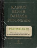 KAMUS BESAR BAHASA INDONESIA