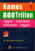 KAMUS INGGRIS-INDONESIA 800 TRILIUN