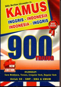 KAMUS INGGRIS-INDONESIA 900 TRILIUN