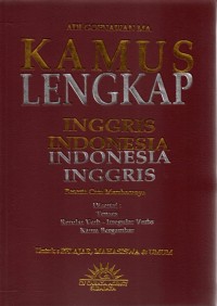 KAMUS LENGKAP INGGRIS-INDONESIA INDONESIA-INGGRIS (merah)